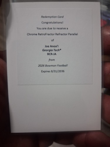 2026 bowman joe anoa - 2026, anoa'i